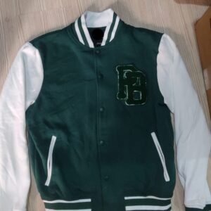 PB Kolej Ceketi | Beyaz-Yeşil