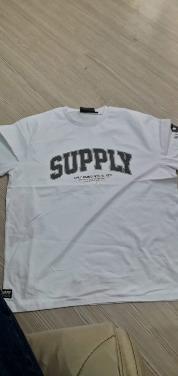 Supply Demand Beyaz Tişört